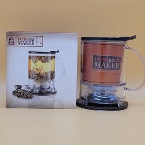 Teavana Perfectea Maker - Clear and Black, New